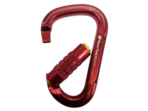 JUMTRE - MOSQUETÃO HMS COM TRAVA AUTOMÁTICA TWISTLOCK 3 MOVIMENTOS - Imagem 2