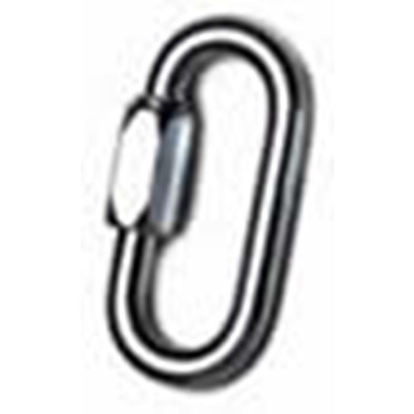 MALHA RÁPIDA OVAL DE AÇO INOX