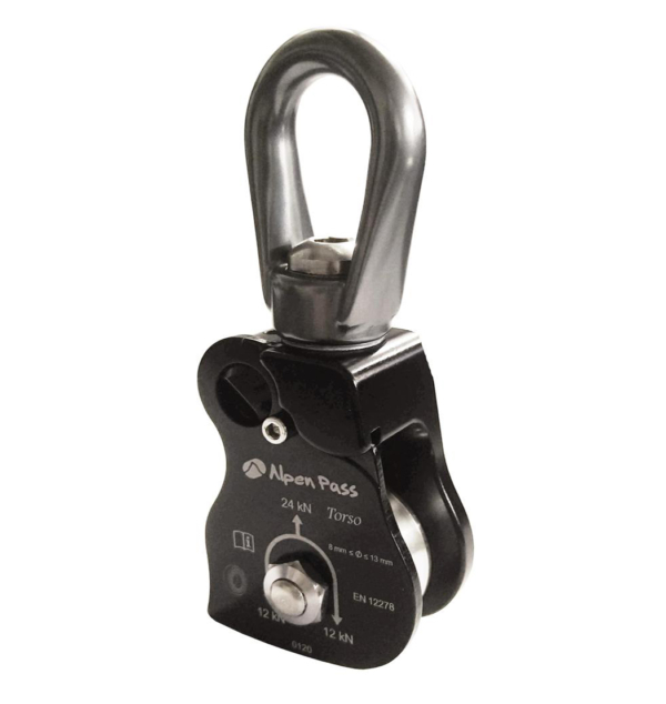 TORSO - POLIA SIMPLES COM DESTORCEDOR ACOPLADO